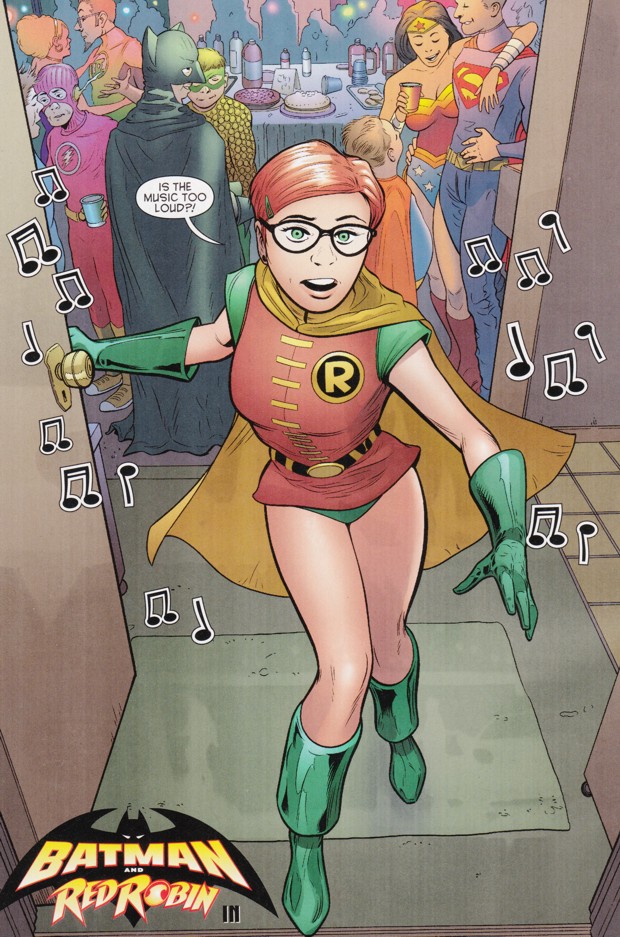 Eee! Tess Ate Chai Tea! â€” Batman and Red Robin #19