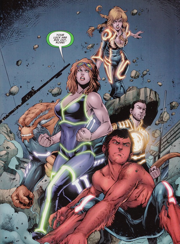 Eee! Tess Ate Chai Tea! — The Ravagers #8