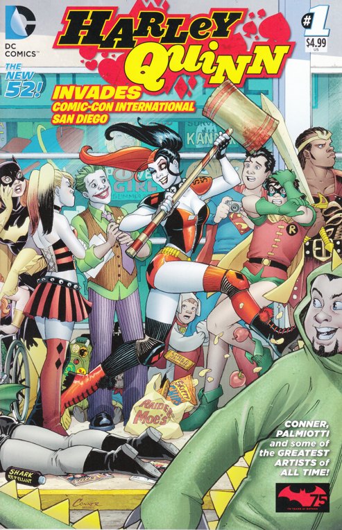 Eee! Tess Ate Chai Tea!: Harley Quinn Invades Comic-con International ...